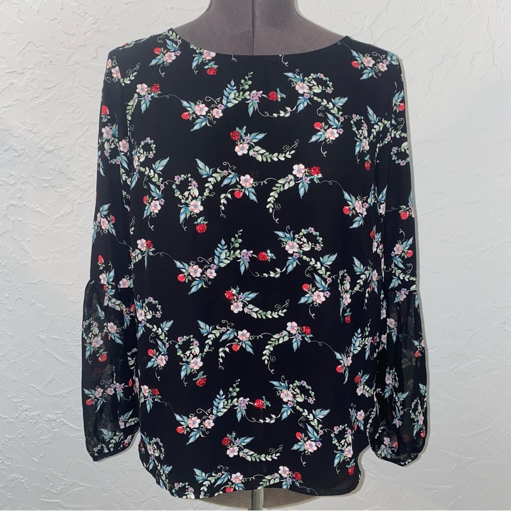 Lauren Conrad Disney Apple Blouse